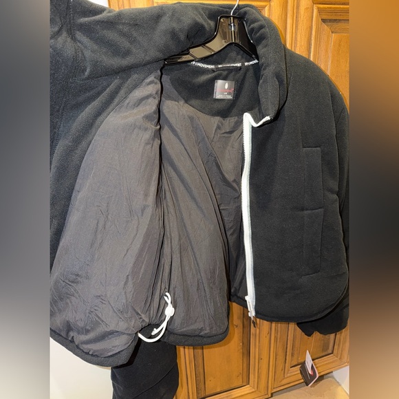 Free People Renegade Fleece Puffer. Black. Size Large. NWT - Picture 12 of 13